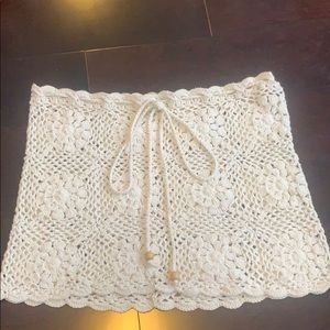 Crochet skirt